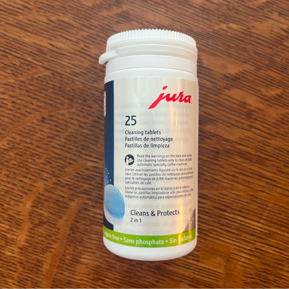 Jura 22 Cleaning Tablets; Cleans and Protects